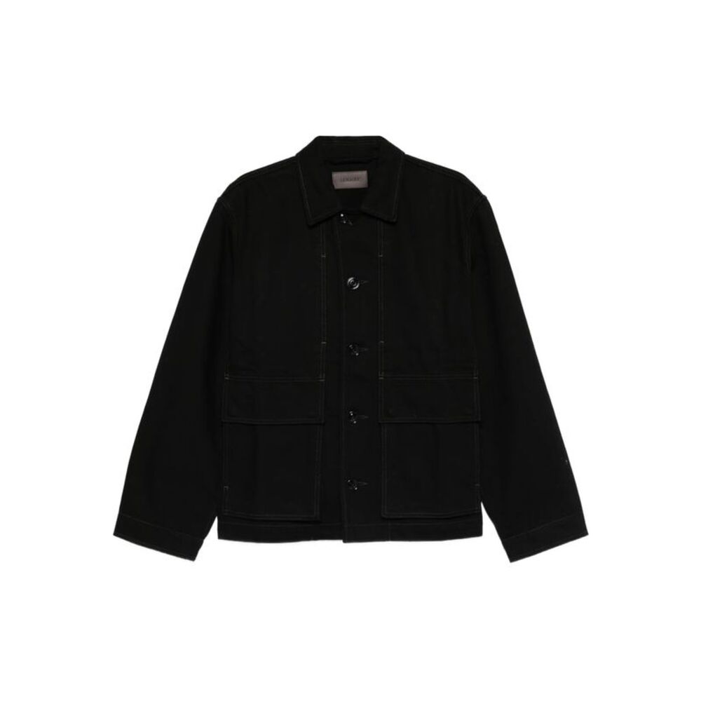 Lemaire Black Jackets - Shirt Jackets Men